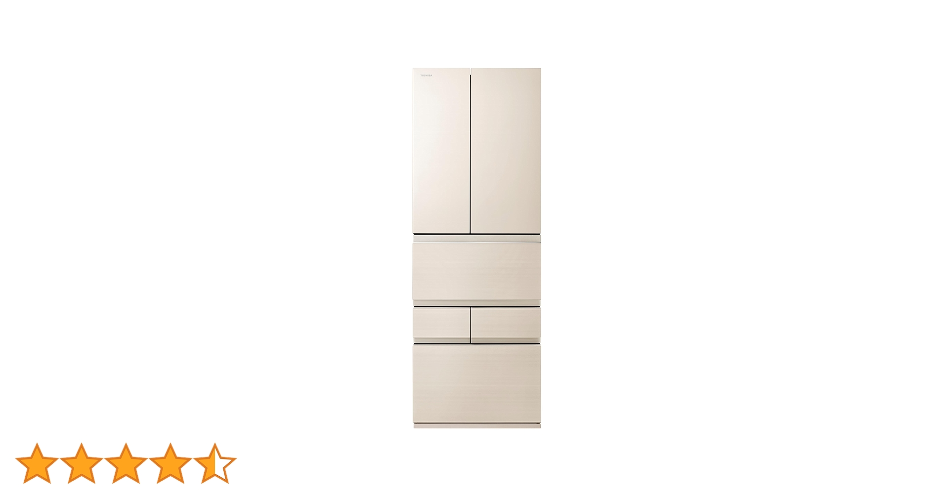 Amazon | 東芝 冷蔵庫 幅65.0㎝ 508L フレンチドア GR-W510FZ(UC